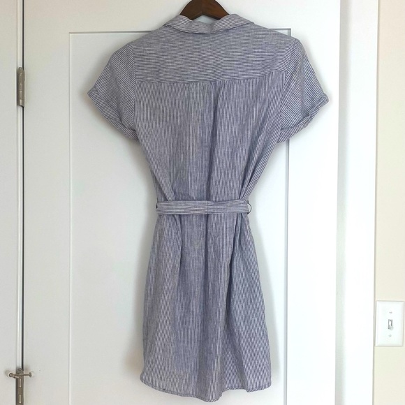 Abercrombie & Fitch Striped Short Sleeve Dress - Picture 2 of 4